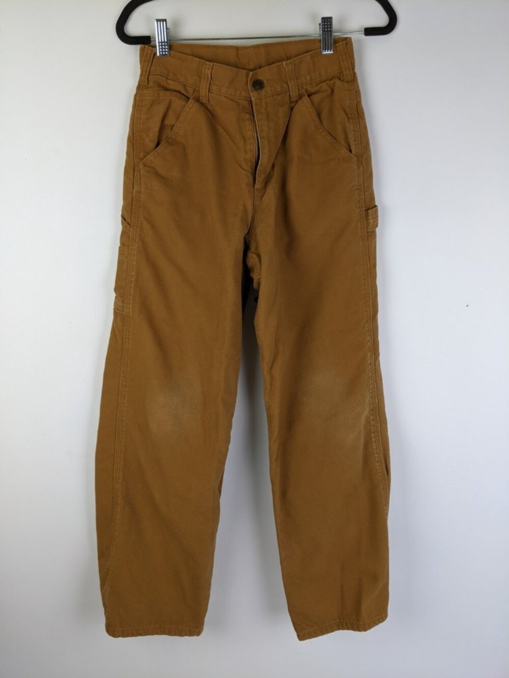 Carhartt Flannel Lined Carpenter Pants Womens Size 12 100% Duck Cotton